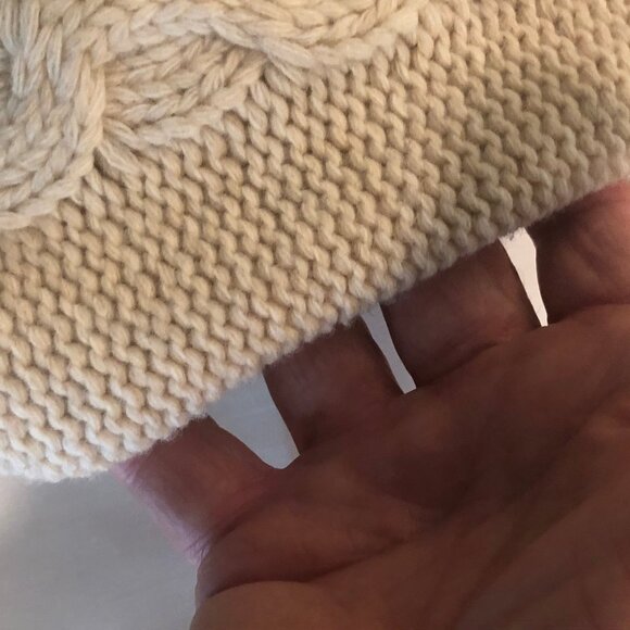 🌟 J. Jill Chunky Cable Knit Shawl Collar Cardigan – Size M 🌟 - Picture 13 of 13